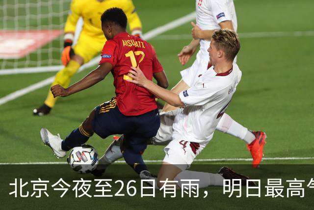 北京今夜至26日有雨，明日最高气温13℃，下周还有两股冷空气