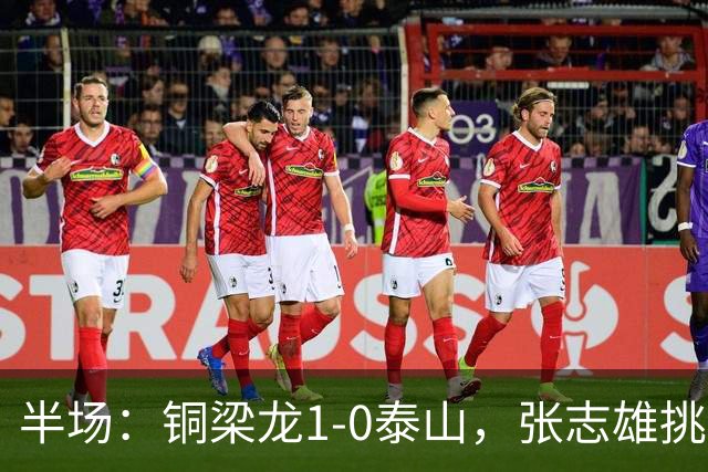 半场：铜梁龙1-0泰山，张志雄挑射破门
